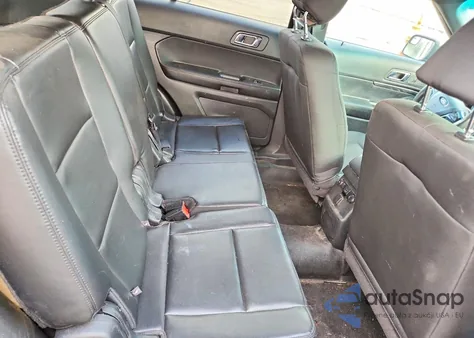 2016 Ford Explorer Police Interceptor z USA, uszkodzony, nr VIN 1FM5K8AR9GGC67663